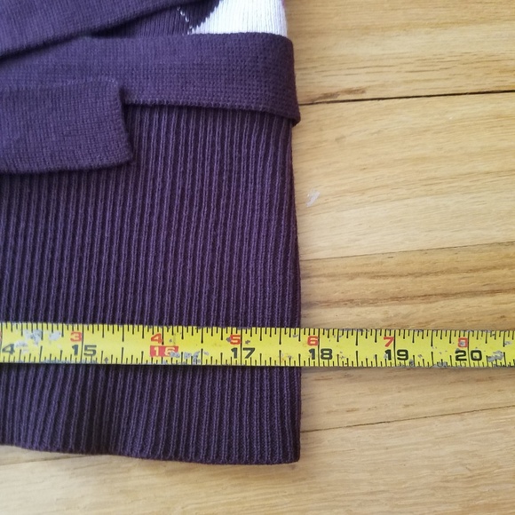 🌼 Purple Preppy Sweater Vest - Large - Picture 3 of 7